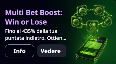 Multi bet boost fino al 435 percento della puntata indietro