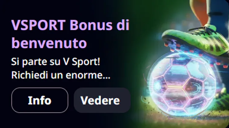 Vsport bonus di benvenuto